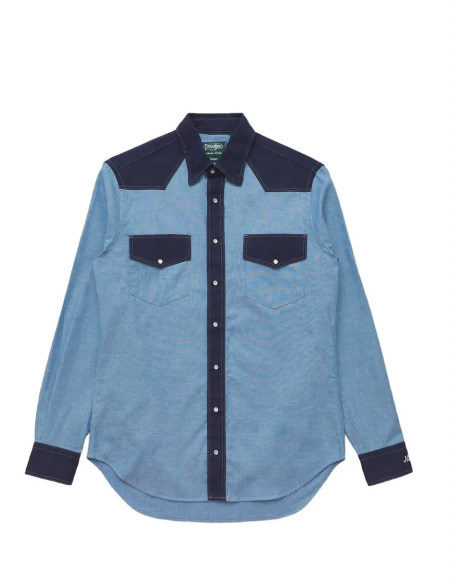 Western Shirt - Navy