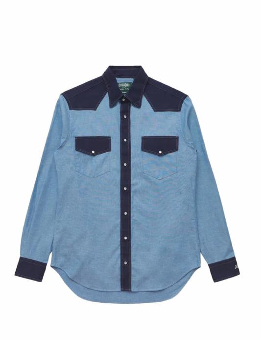 Western Shirt - Navy