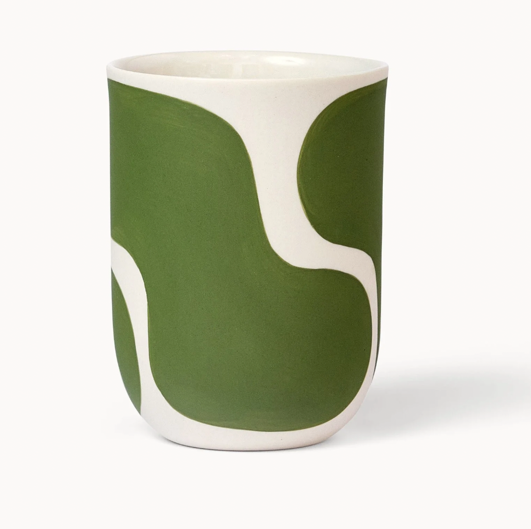 Coffee Cup - Meadow Color Block Coffee Cup