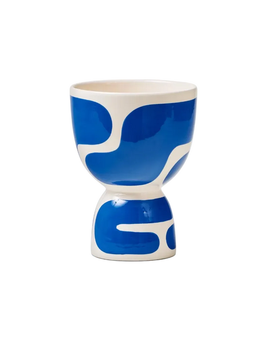 Stacked Planters Gloss - Cobalt Color Block