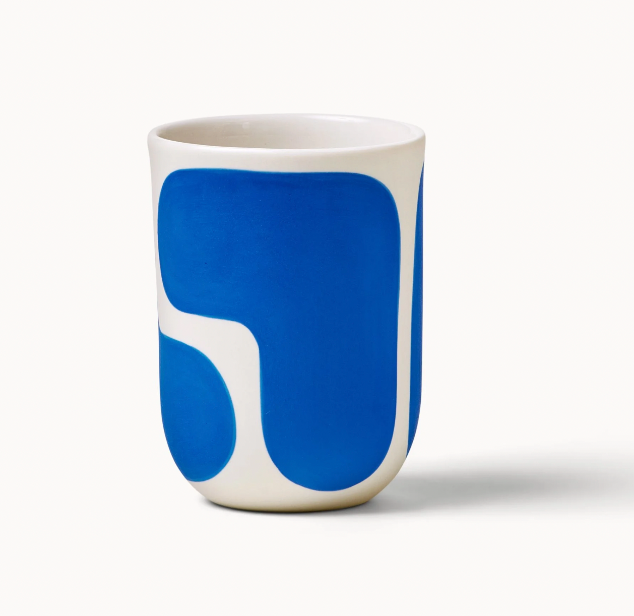 Coffee Cup - Cobalt Color Block