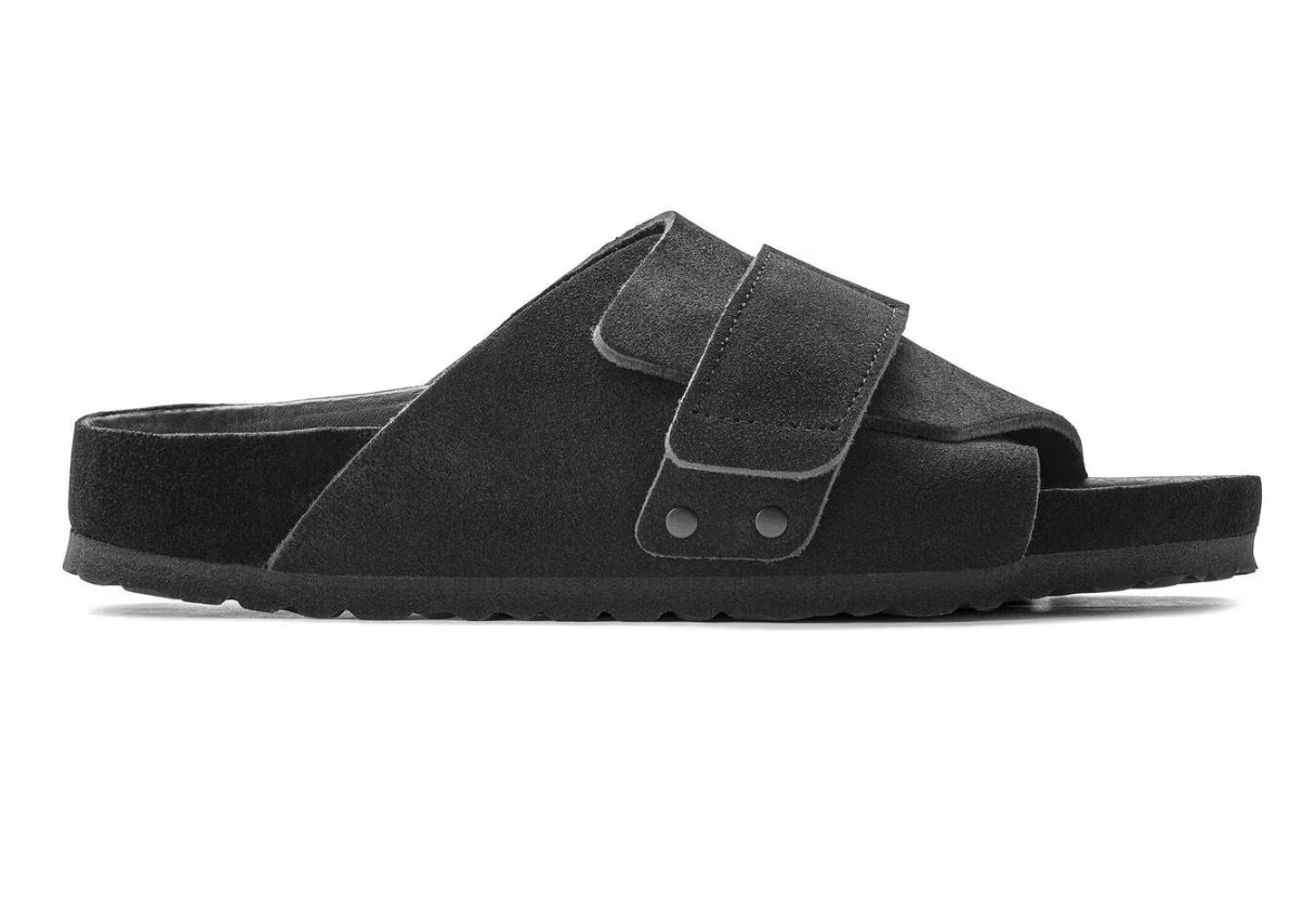 Kyoto Exquisite Suede – Black (Narrow Fit)