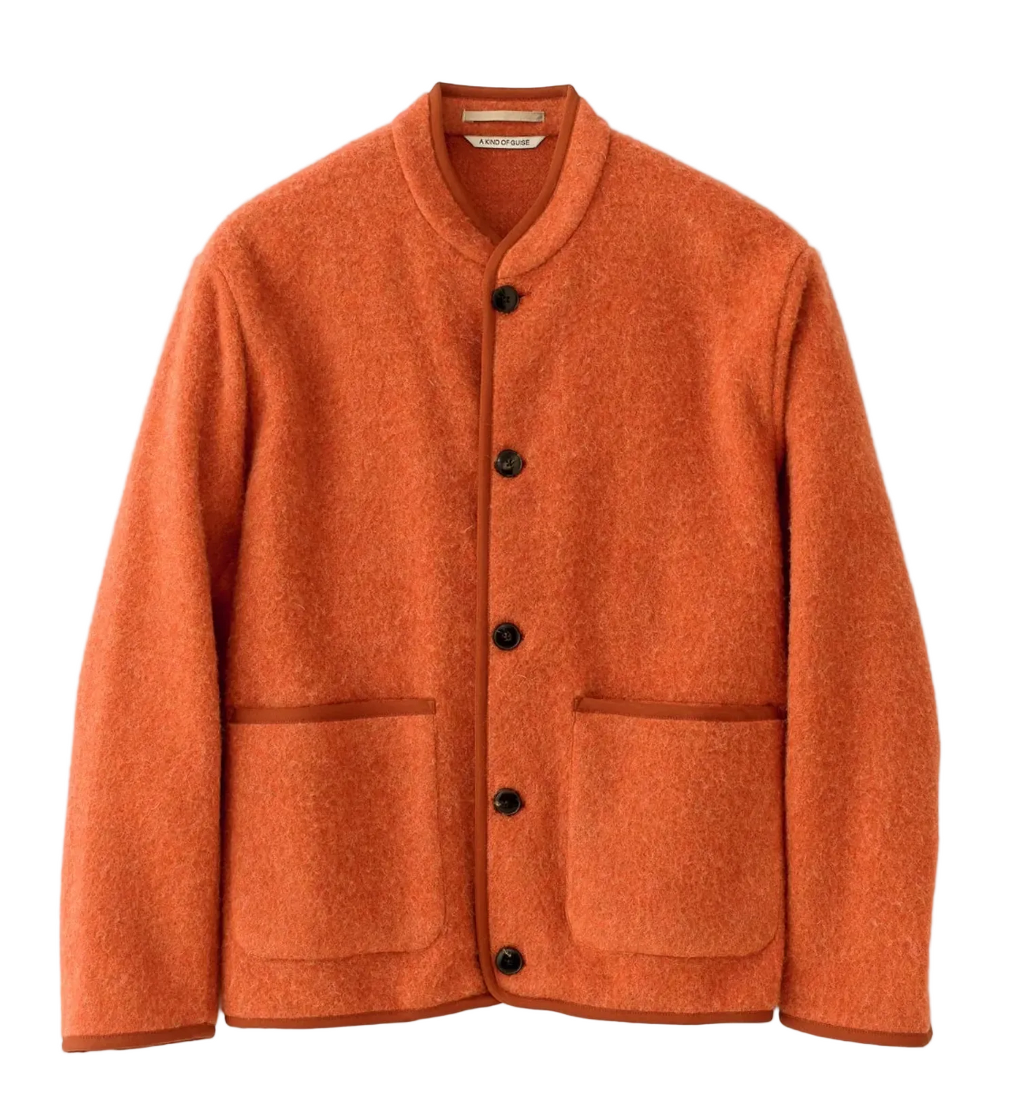 Yebra Jacket - Orange Frill