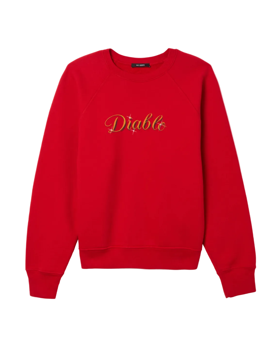 Diablo Raglan Standard Crewneck - Willy Red