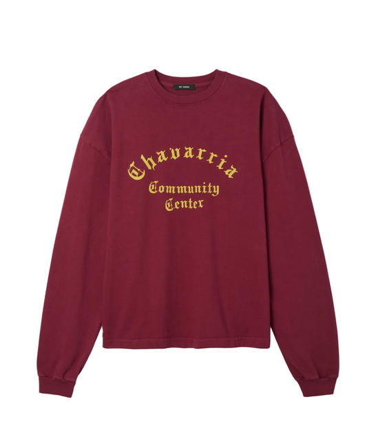 Chavarria Community Center Standard Crewneck - Bordeaux