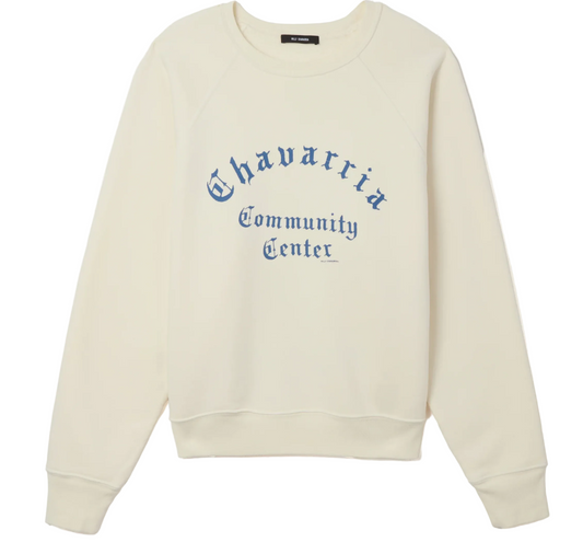 Chavarria Community Center Standard Crewneck - Snow White