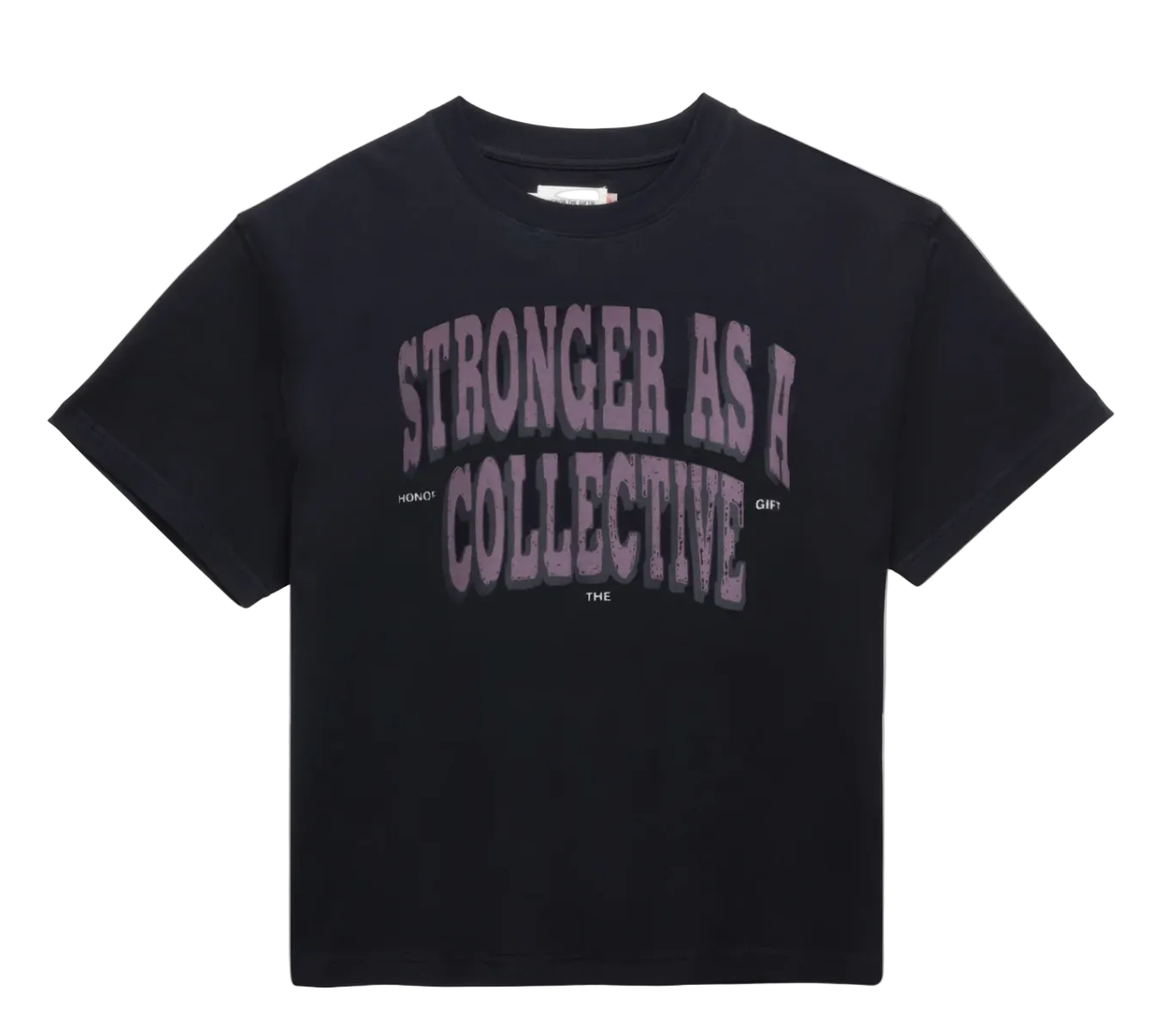 Stronger As A Collective Tee - Black