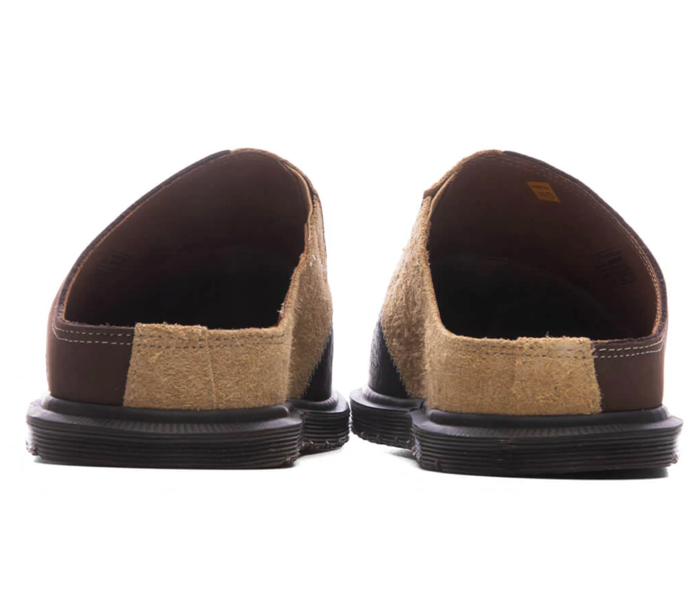 San Patchwork Mule - Butterscotch/Dark Brown