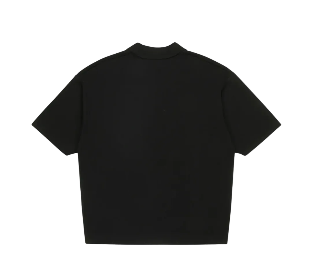 Short Sleeve Club Polo - Black