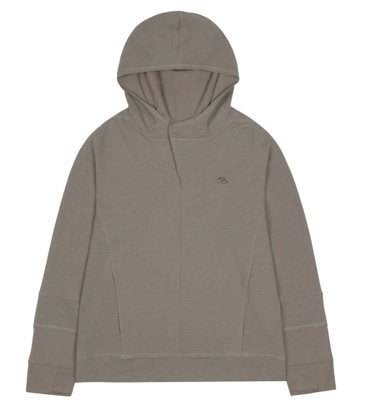 Plaid Hoodie - Beige