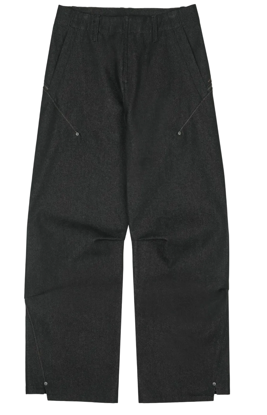 Dart Denim Pants - Dark Indigo
