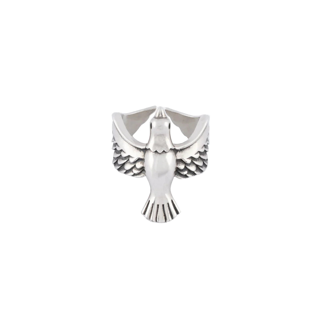Silver Dove Ring