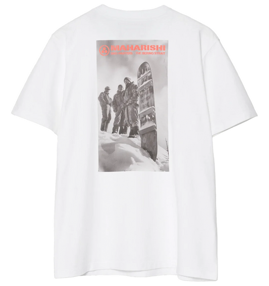 2201 Sno Panters Snowboard T-Shirt - White