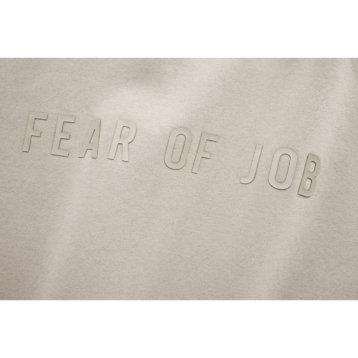 Fear of Job Crewneck - Dark Beige
