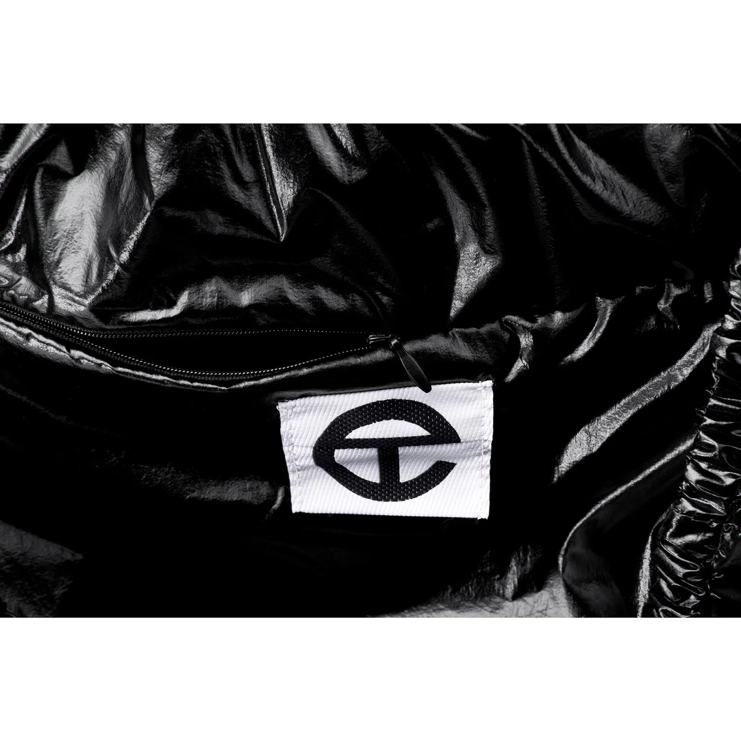 Medium Liquor Store Plastic Bag - Black