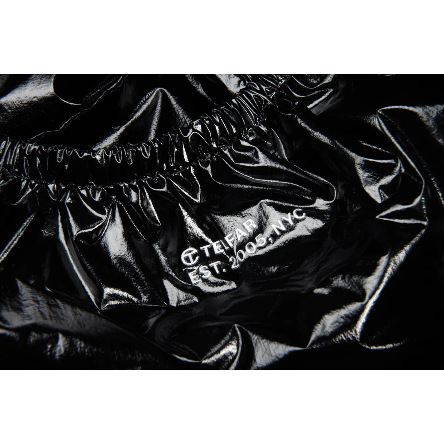 Medium New York Plastic Bag - Black