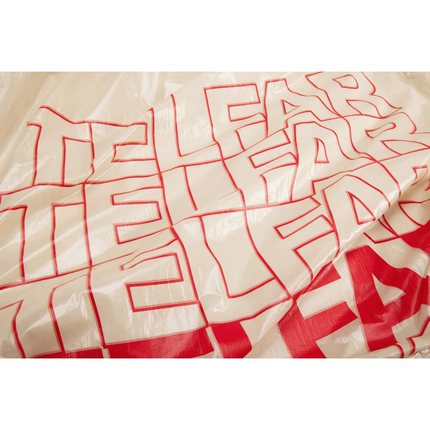 Medium Telfar Plastic Bag - Nude