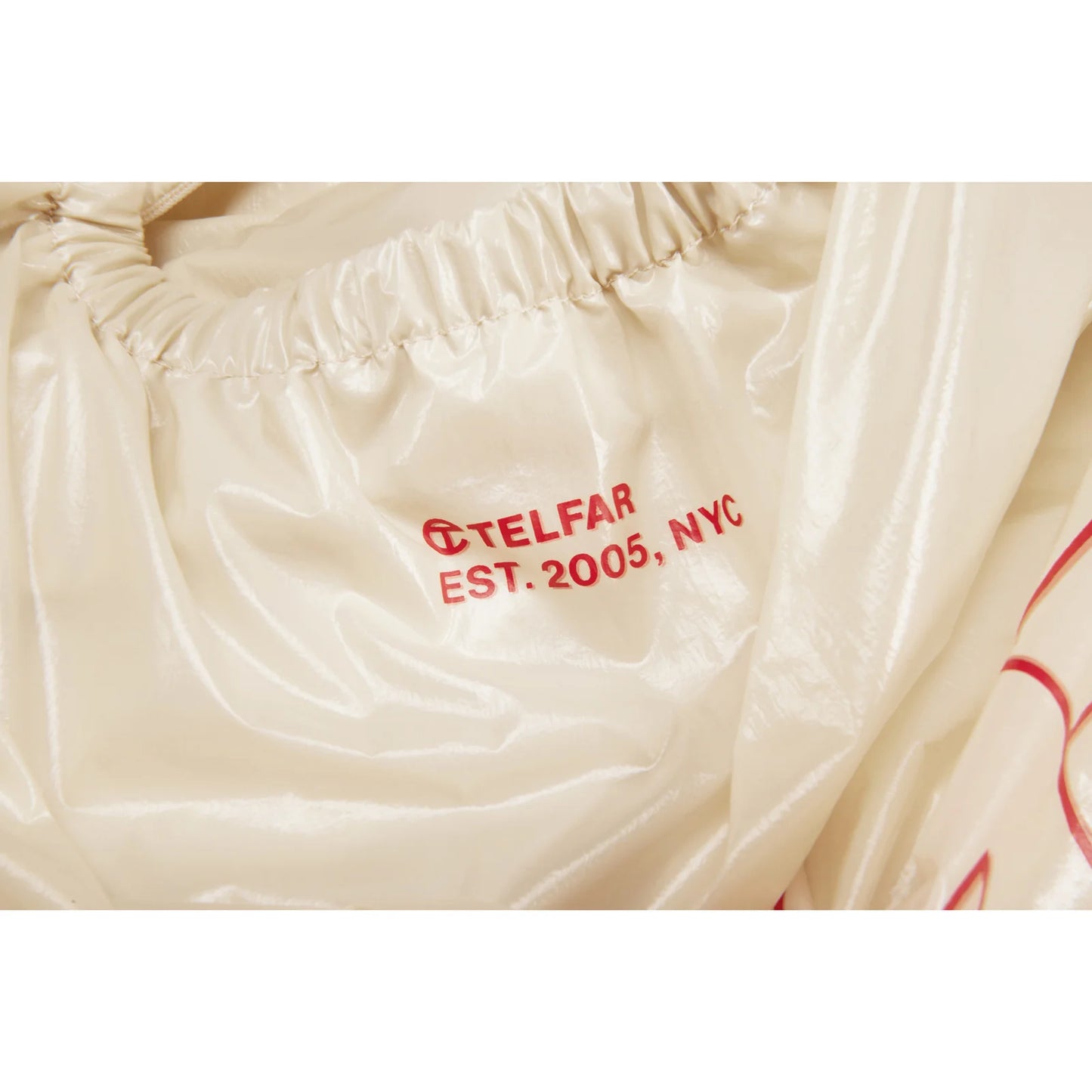 Medium Telfar Plastic Bag - Nude