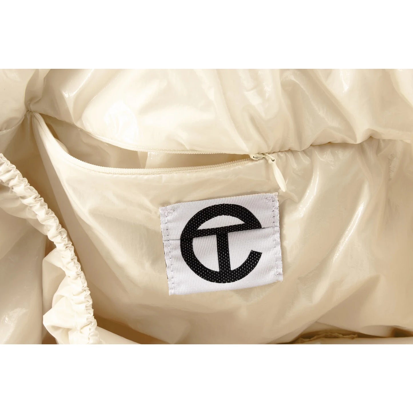 Medium Telfar Plastic Bag - Nude