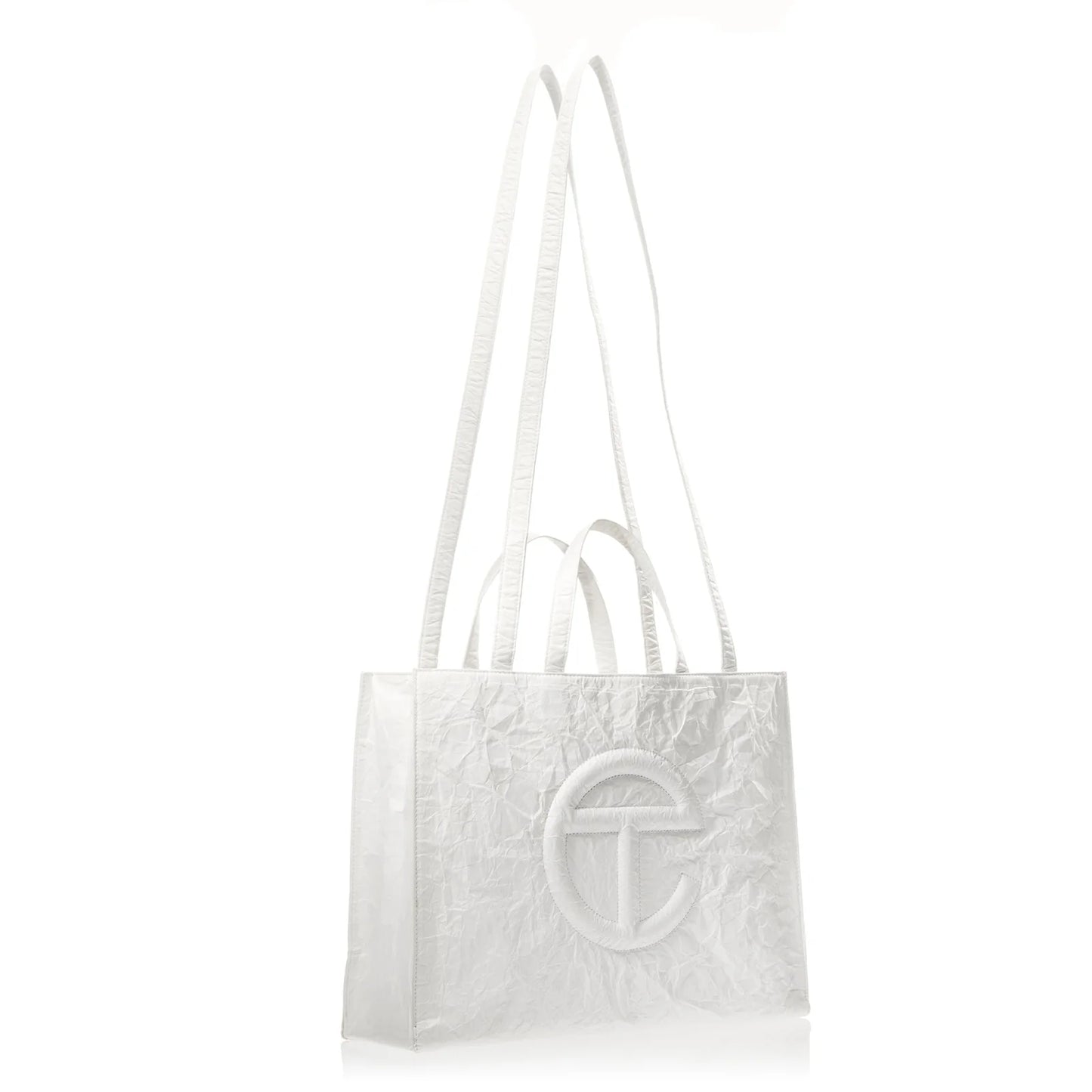 Medium Shopper Bag - White Paper