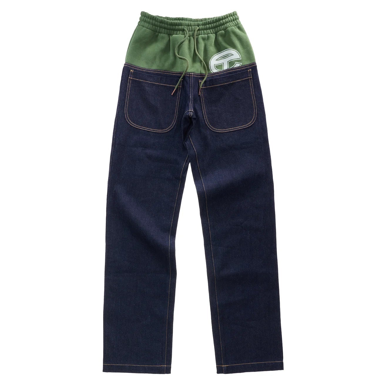 Saggy Sweat Jean - Blue/Drab