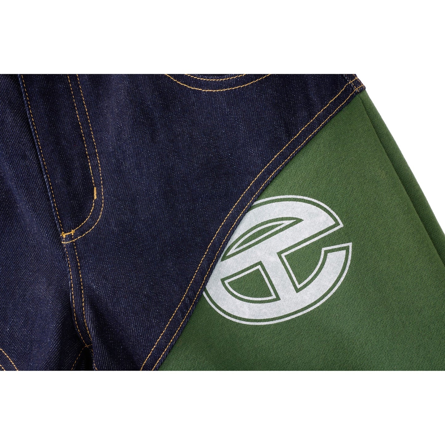 Sweat Jean - Blue/Drab