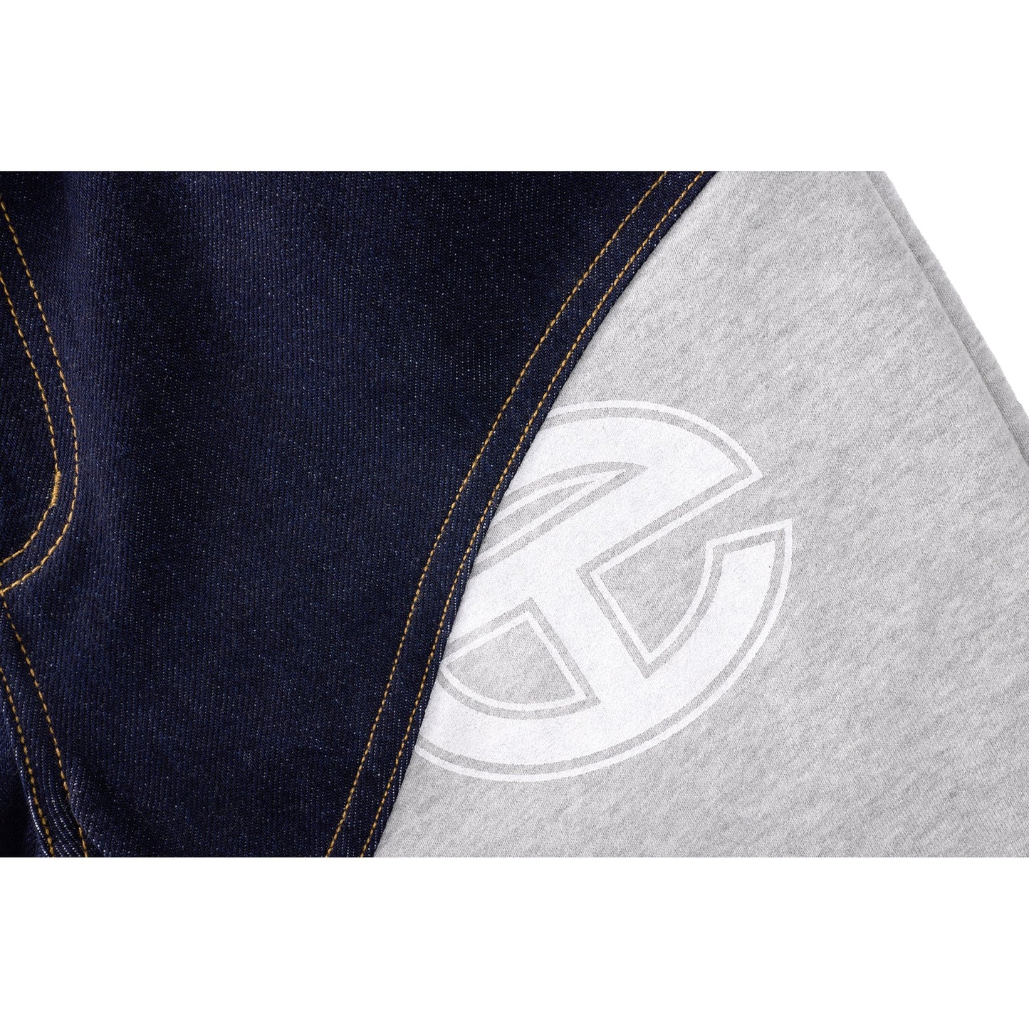 Sweat Jean - Blue/Heather Grey