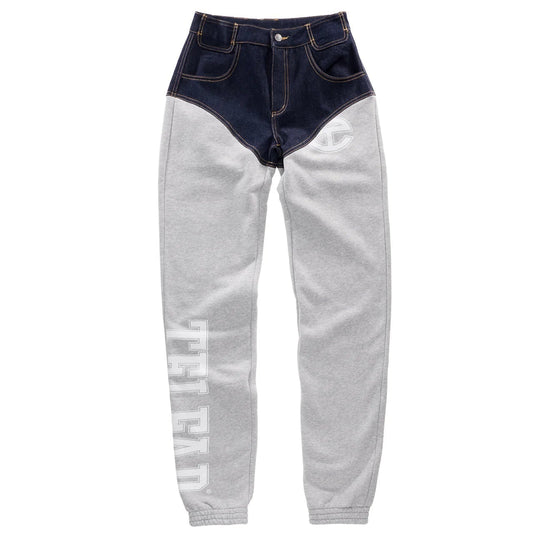 Sweat Jean - Blue/Heather Grey