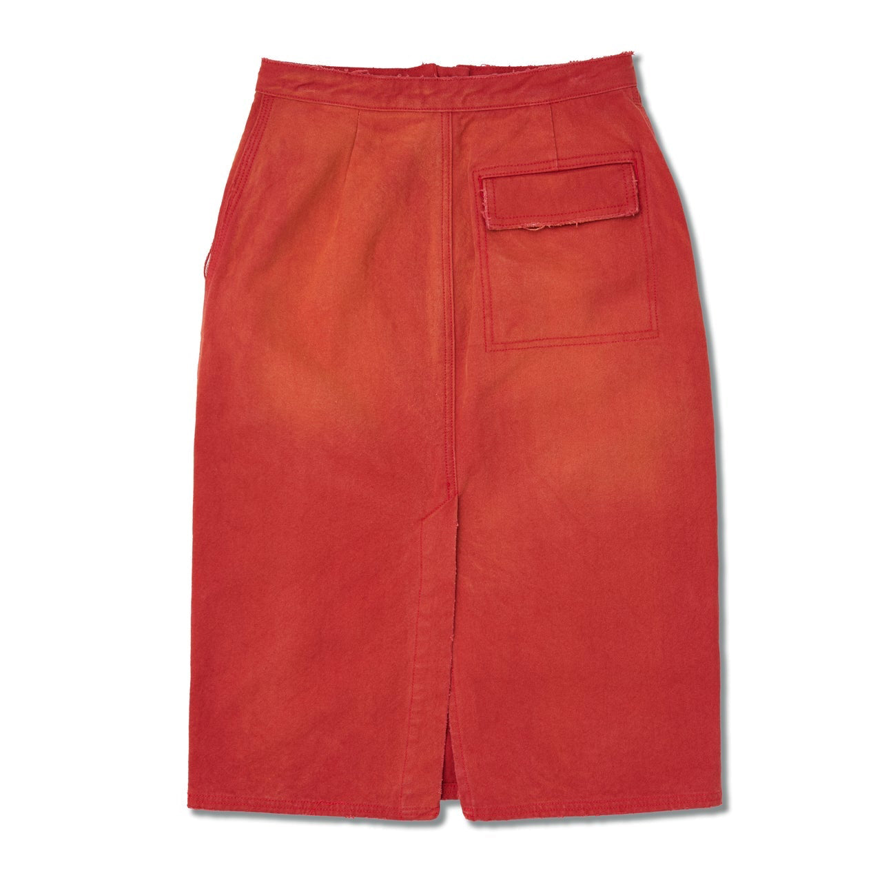 Workwear Zipped Skirt