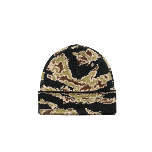 2011 Maharishi Camo Knit Beanie - Mint Gold