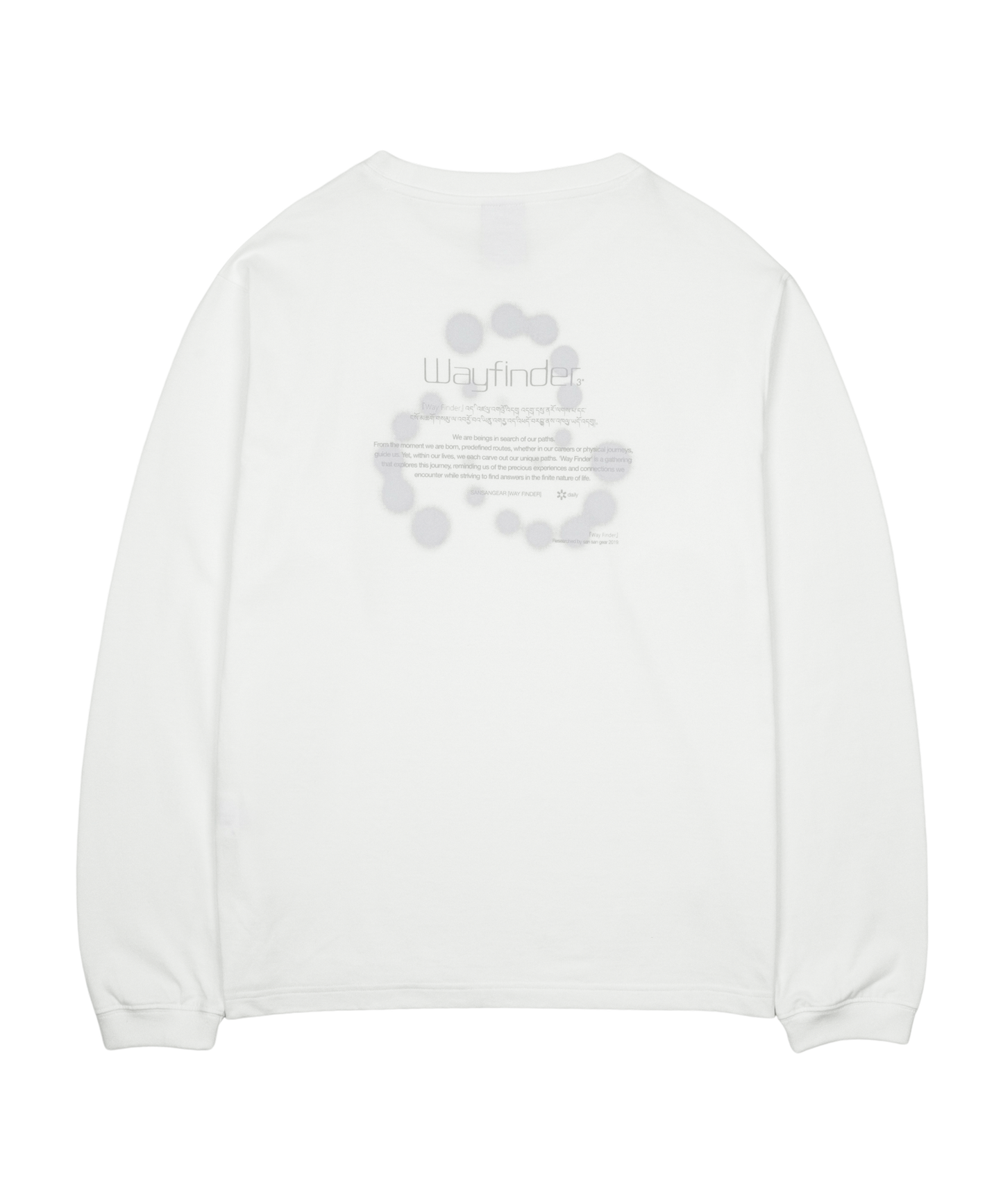 Logo Long Sleeves - White