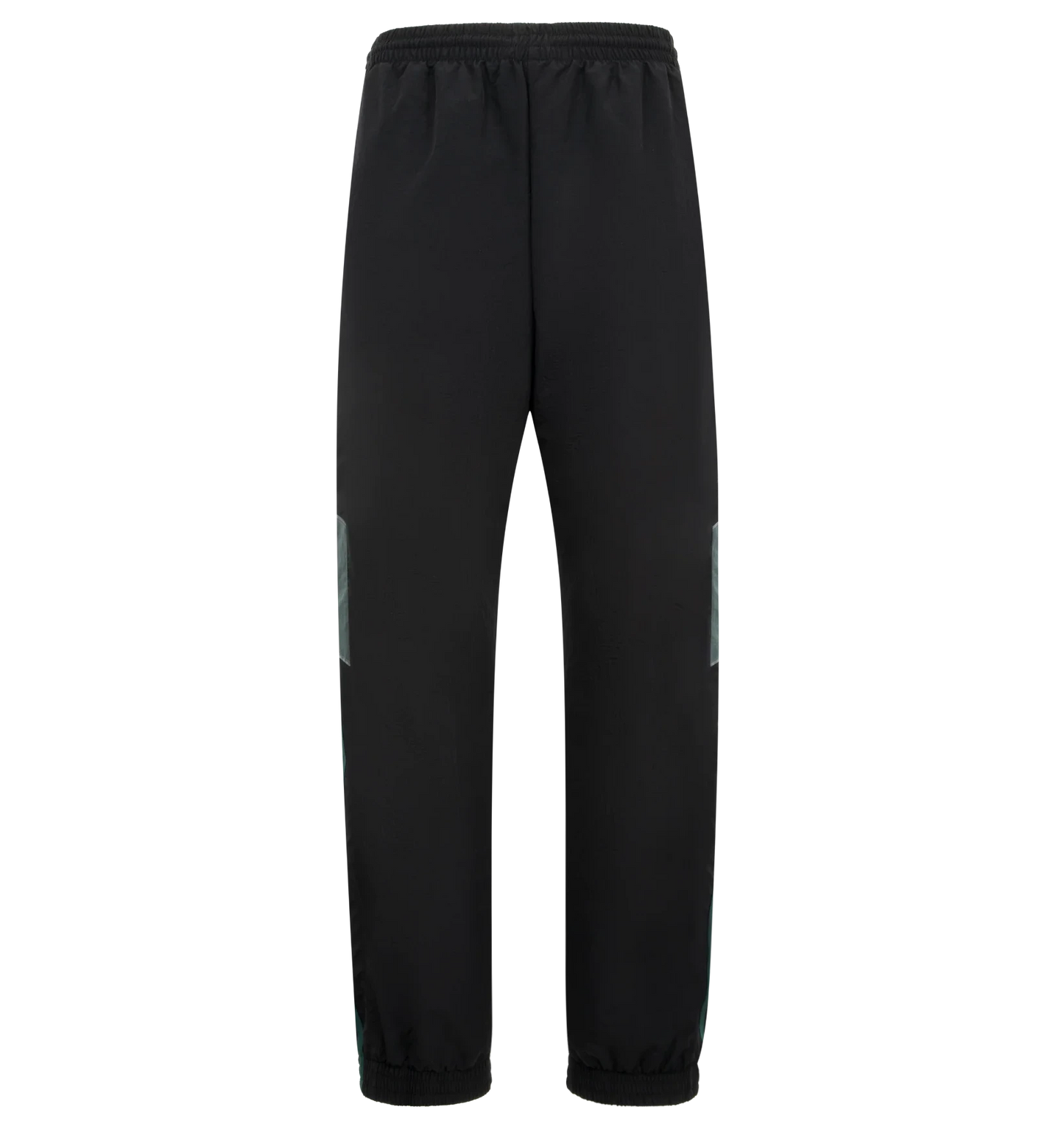 Panelled Trackpant - Black/Teal/Black