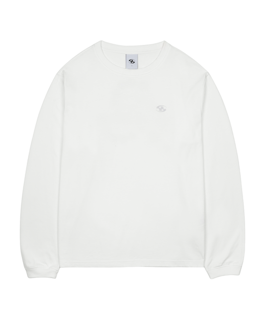 Logo Long Sleeves - White
