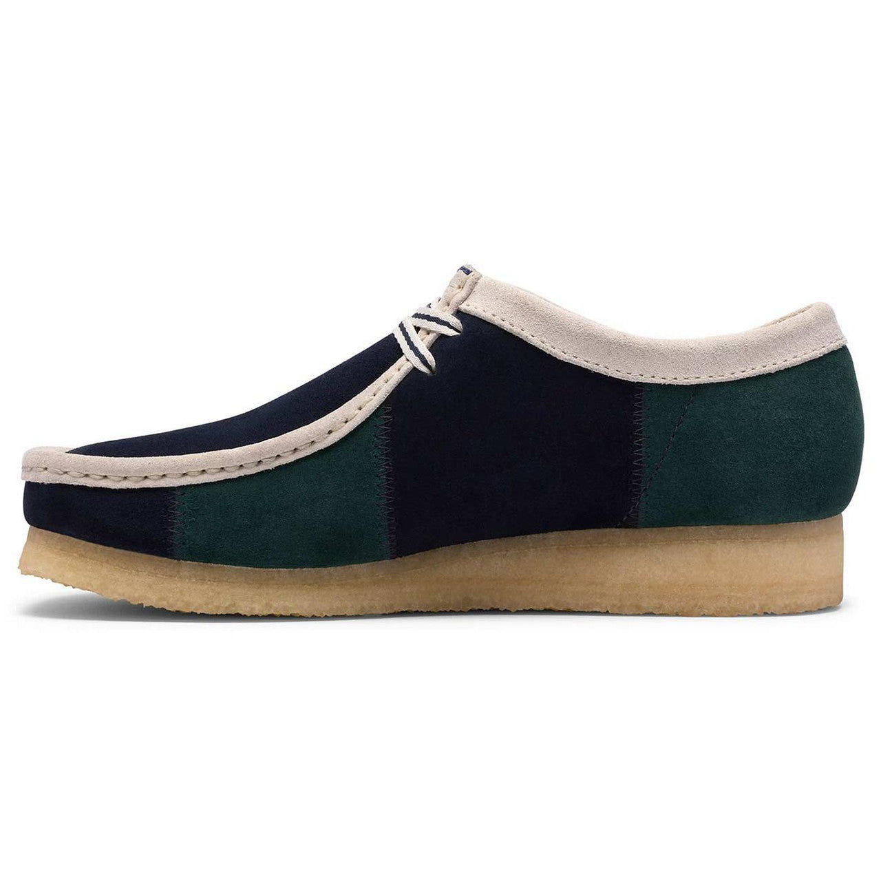 Wallabee - Blue/Green Sripe