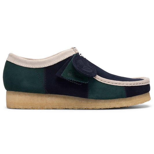 Wallabee - Blue/Green Sripe