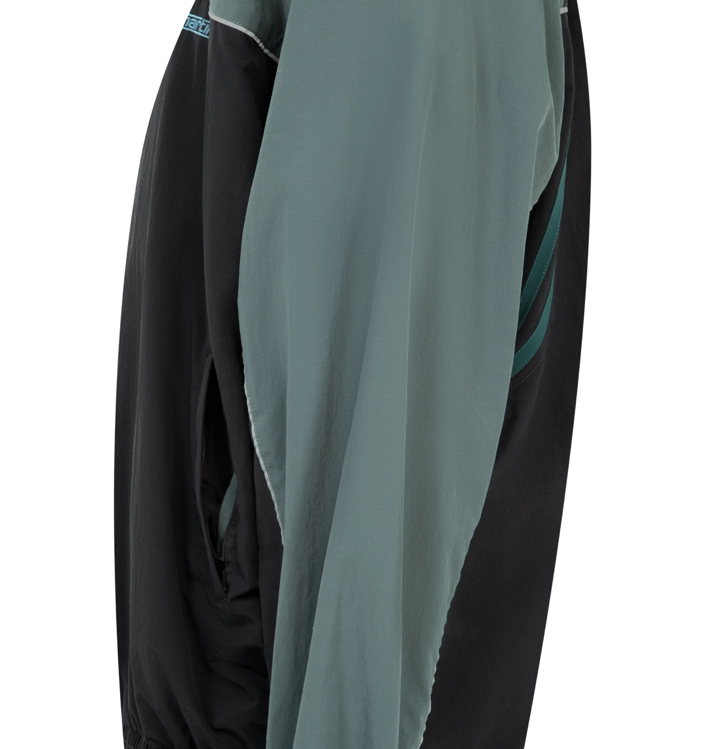 T-Lining Track Jacket - Black/Teal/Black