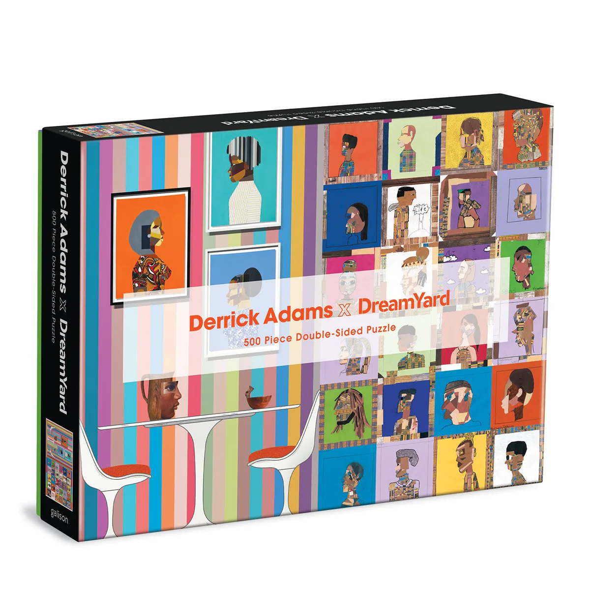 Derrick Adams x Dreamyard Double-Sided Puzzle