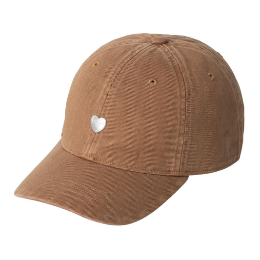 Heart Metal Cap - Hamilton Brown/Silver