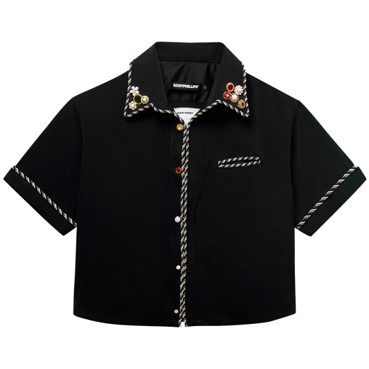 Embellished S/S Lasso Shirt