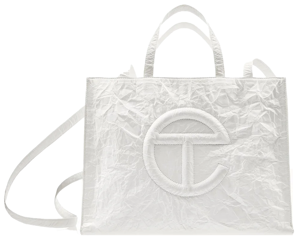 Medium Shopper Bag - White Paper
