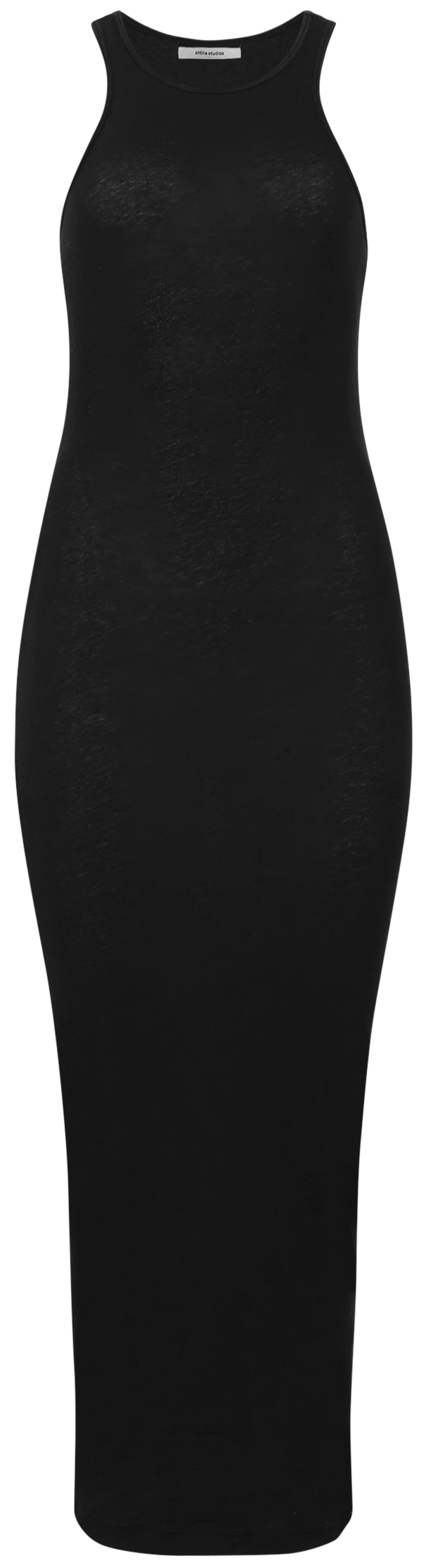 Midi Muscle Tank - Black