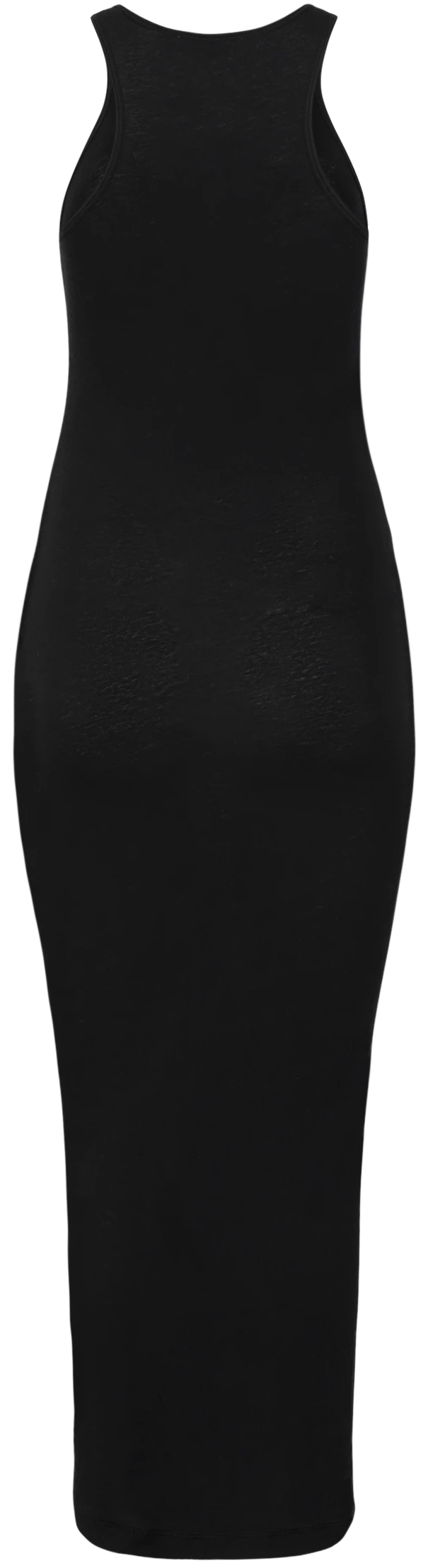 Midi Muscle Tank - Black