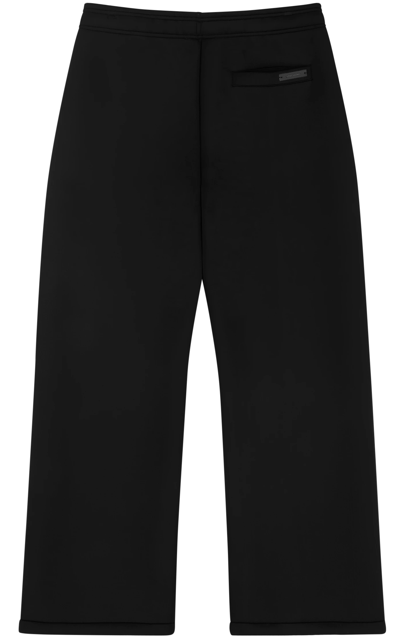 Straight Leg Scuba Sweat - Black