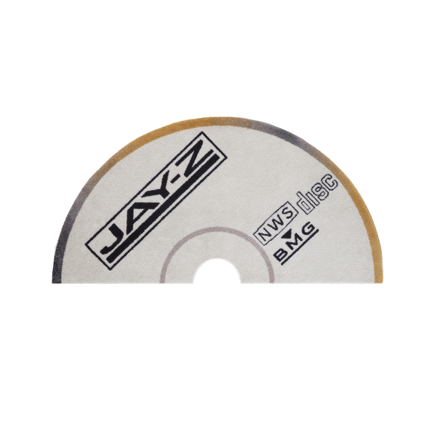 JAY-Z Half Disc Rug