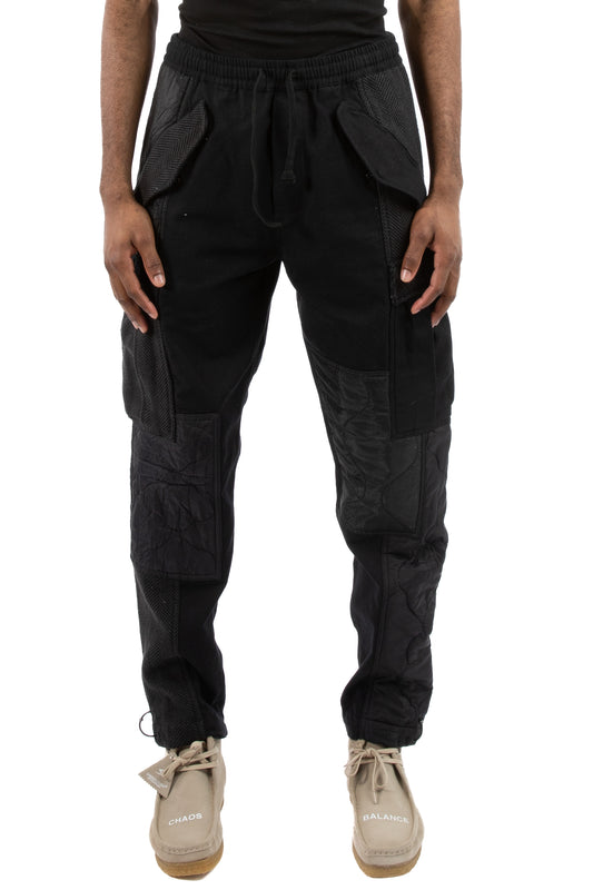 Upcycled Cargo Track Pants